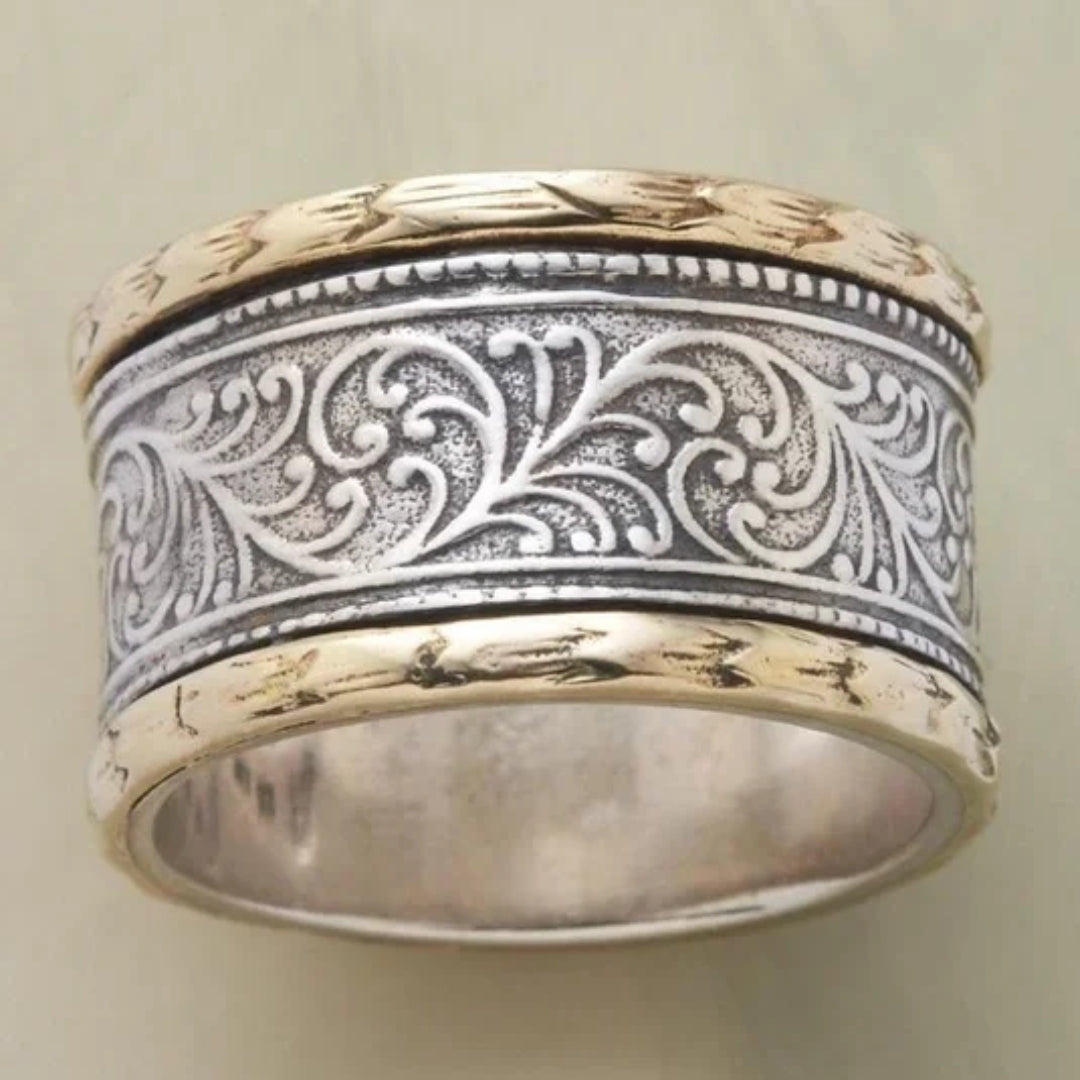 Anello Vintage in Oro e Argento - Kaja i Maja