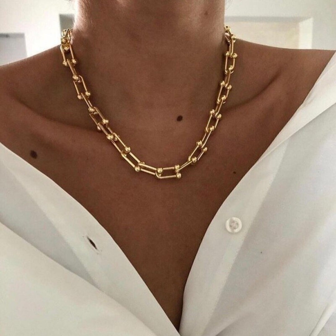 Collana d'Oro con Catena - Emma e Gemma