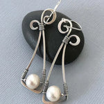 Orecchini Vintage con Perle Pendenti - Emma e Gemma