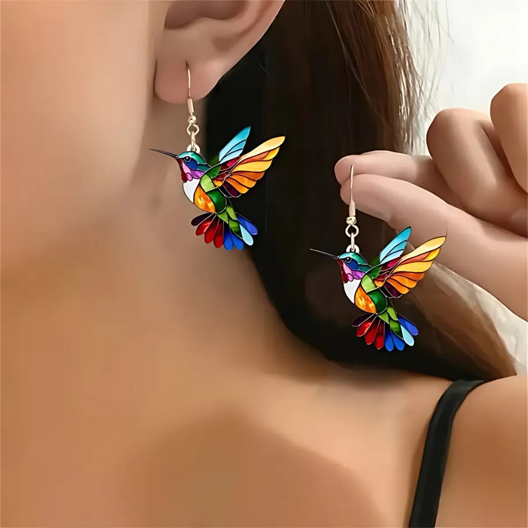 Bella Collana con Colibrì con Orecchini Bonus – Offerta a Tempo Limitato, immagine 3 - Emma e Gemma