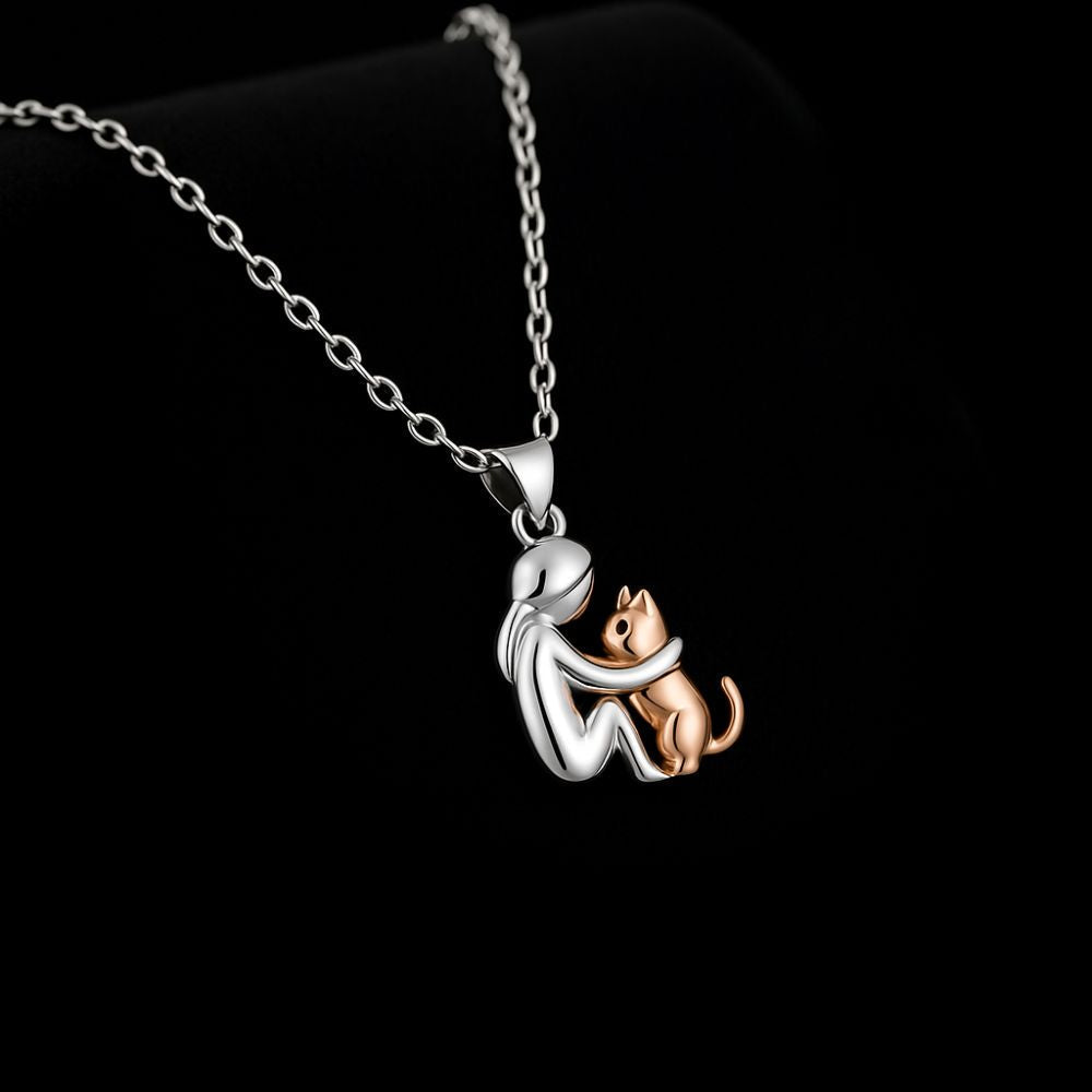 Collana con Pendente a Forma di Gatto con Orecchini in Omaggio – Offerta a Tempo Limitato, immagine 3 - Emma e Gemma