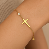 Bracciale in Oro con Charme Spirituale - Emma e Gemma