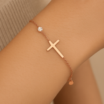 Bracciale Spirituale in Oro Rosa - Emma e Gemma