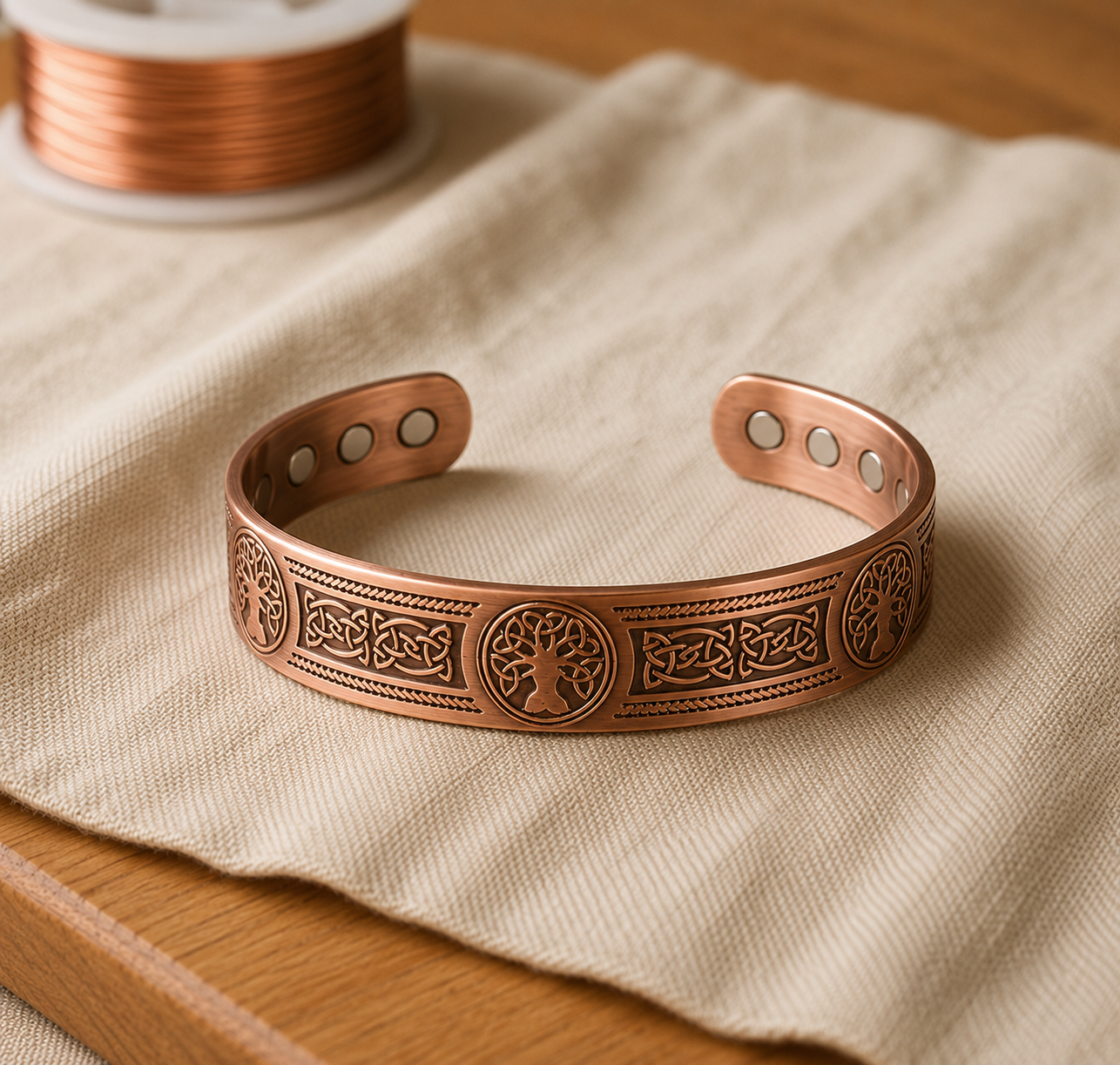 Bracciale in Rame Arbor - Emma e Gemma