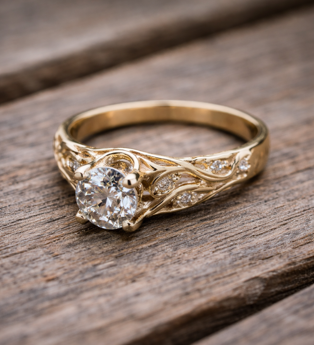 Anello Elegante in Zirconia - Emma e Gemma