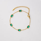 Bracciale Trinità di Smeraldo - Emma e Gemma