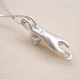 Collana Giocosa con Gattino in Argento Sterling 925, immagine 4 - Emma e Gemma