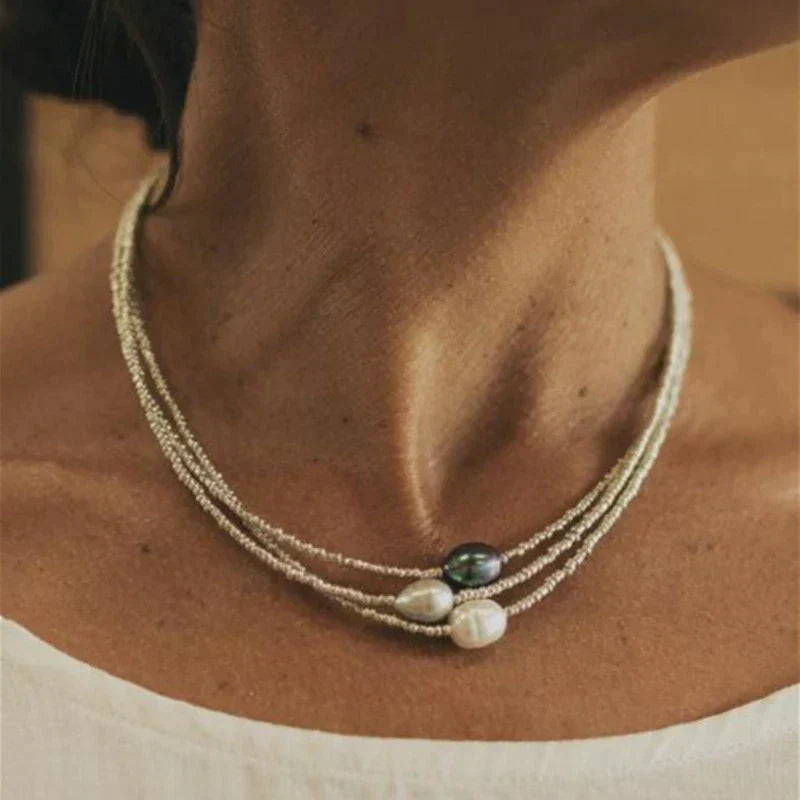 Collana di Perle Naturali - Kaja i Maja