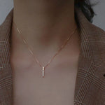 Collana Elegante con Zirconie in Oro - Emma e Gemma