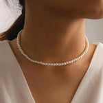 Collana con Perle Argento - Emma e Gemma