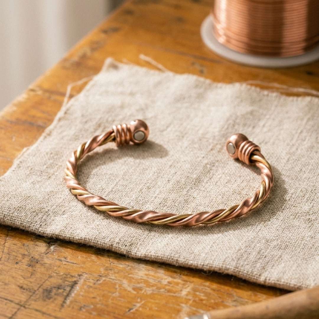 Bracciale in Rame del Fiume - Emma e Gemma