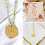 Collana con Fiori del Mese di Nascita, immagine 2 - Emma e Gemma