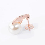Set Collana + Orecchini con Perle in Oro Rosa, immagine 5 - Emma e Gemma