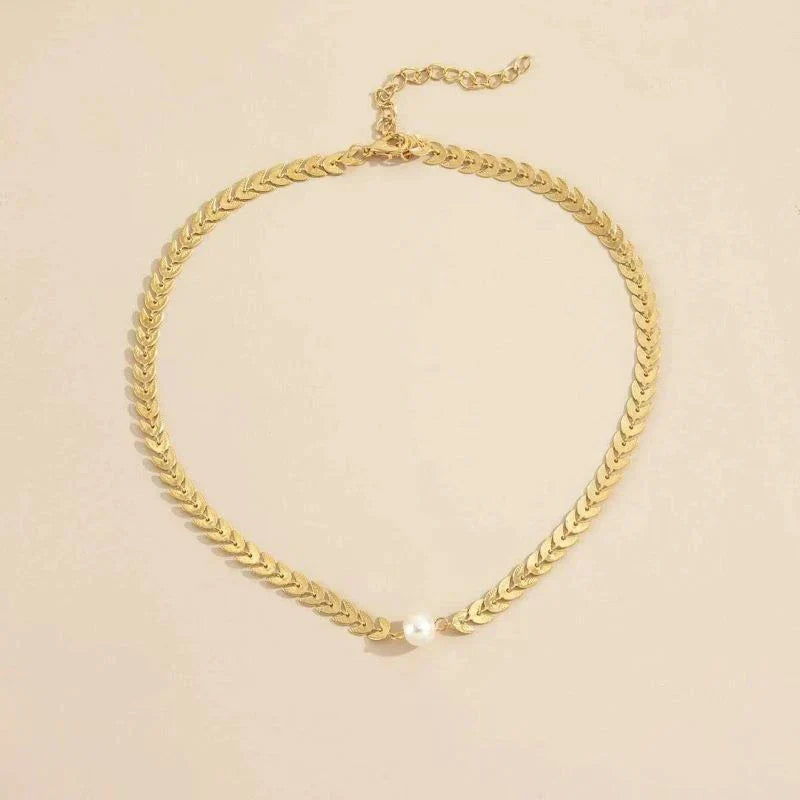 Collana di Perle Greche in Oro, immagine 3 - Emma e Gemma