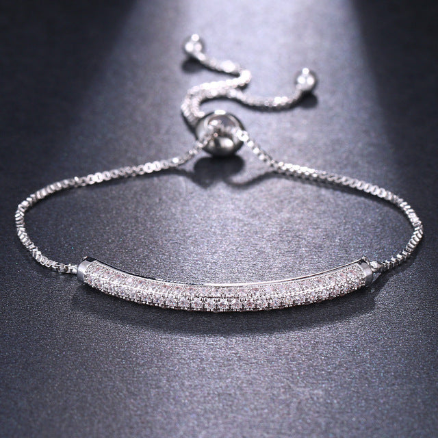 Bracciale in Zirconia Oro e Argento, immagine 2 - Emma e Gemma