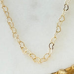 Collana Choker Amore a Maglie Cuore - Emma e Gemma