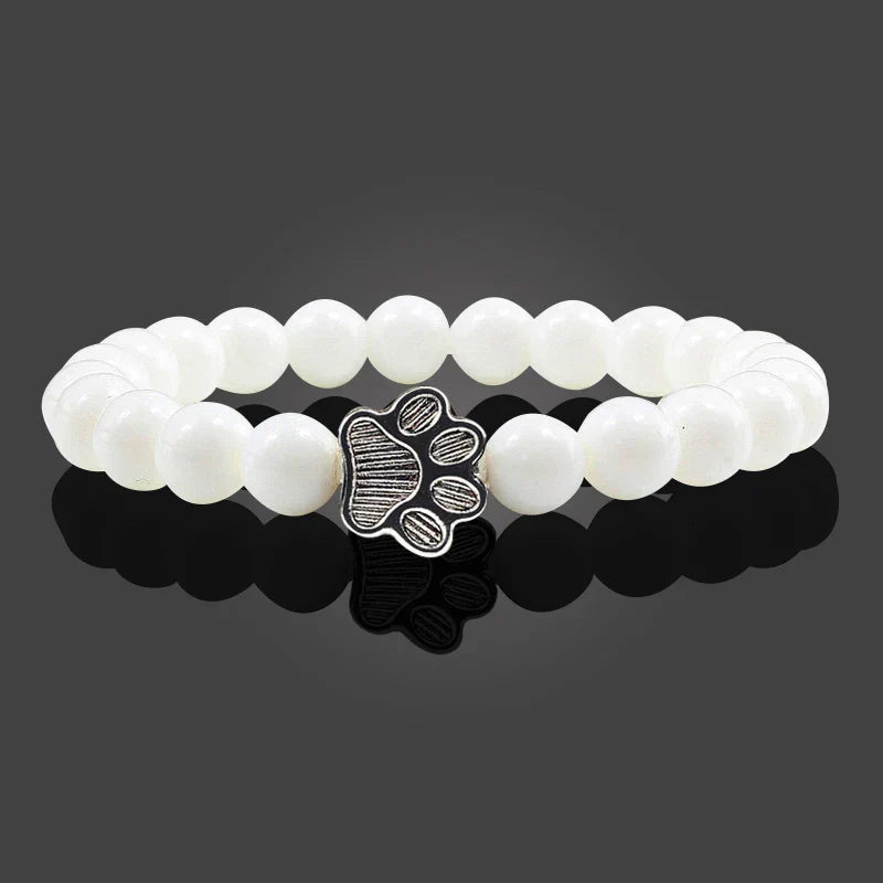 Braccialetto con Zampa di Beads – Design in Pietra Naturale, immagine 2 - Emma e Gemma