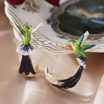 Orecchini Unici Creativi a Forma di Colibrì, immagine 5 - Emma e Gemma