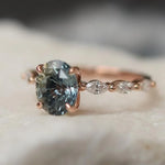 Anello in Zaffiro Rosa Vintage - Emma e Gemma