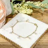 Bracciale Charm Mini Perla Gina - Emma e Gemma
