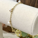 Bracciale Charm Mini Perla Gina, immagine 2 - Emma e Gemma