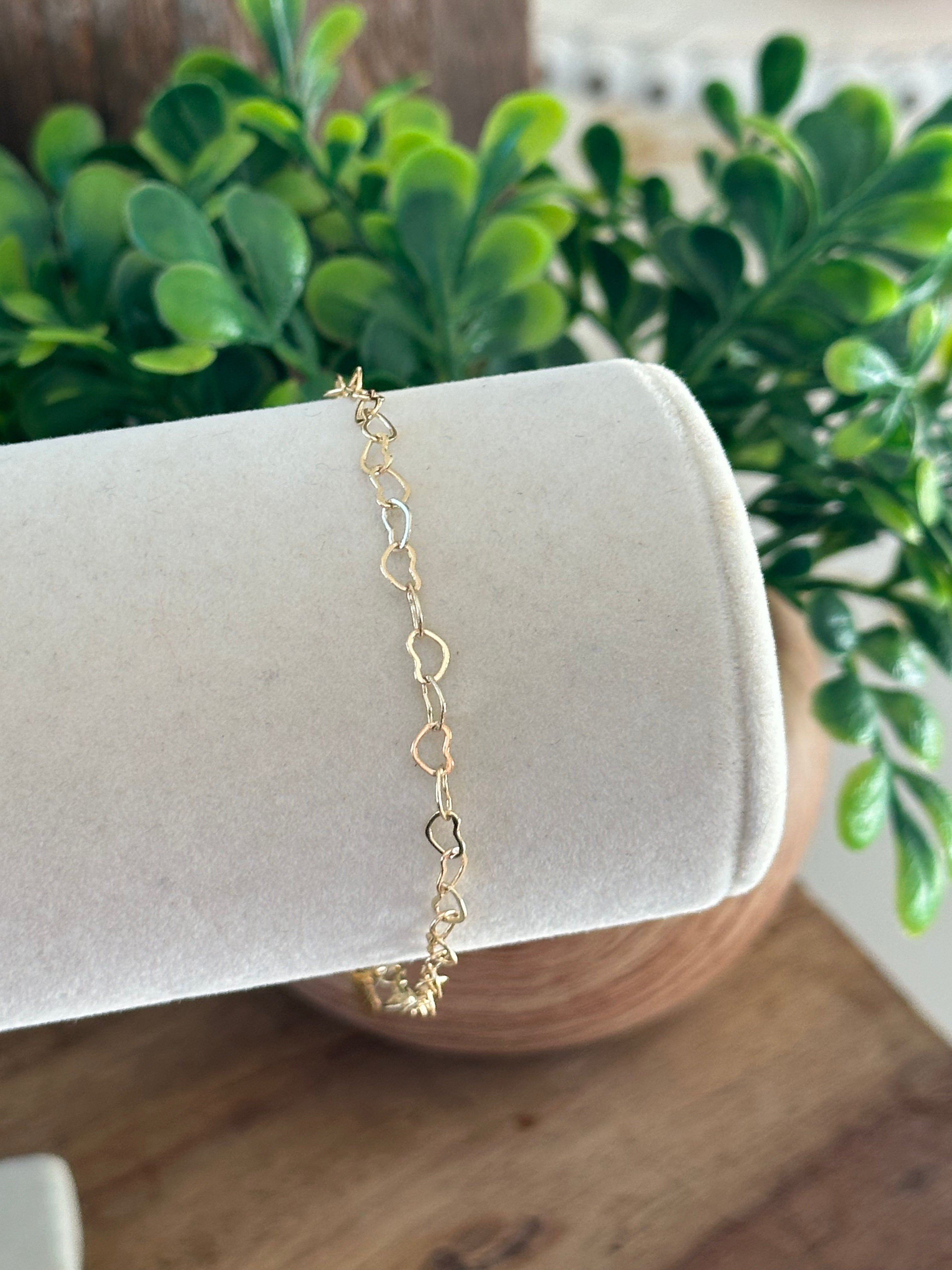 Bracciale a Maglie a Cuore Mea, immagine 2 - Emma e Gemma