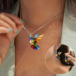 Bella Collana con Colibrì con Orecchini Bonus – Offerta a Tempo Limitato - Emma e Gemma