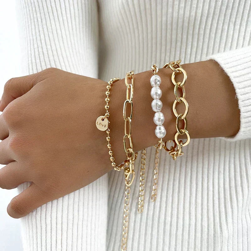 Pacchetti di Bracciali in Perle d'Oro - Emma e Gemma