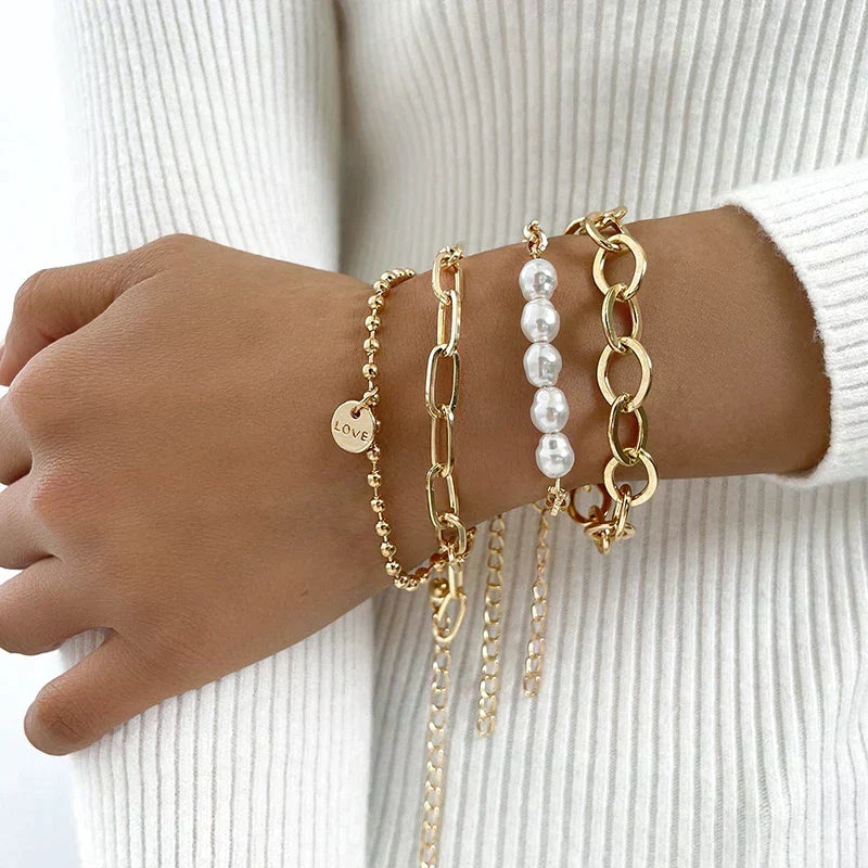 Pacchetti di Bracciali in Perle d'Oro - Emma e Gemma