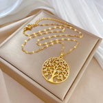 Collana Radici della Vita in Oro - Emma e Gemma