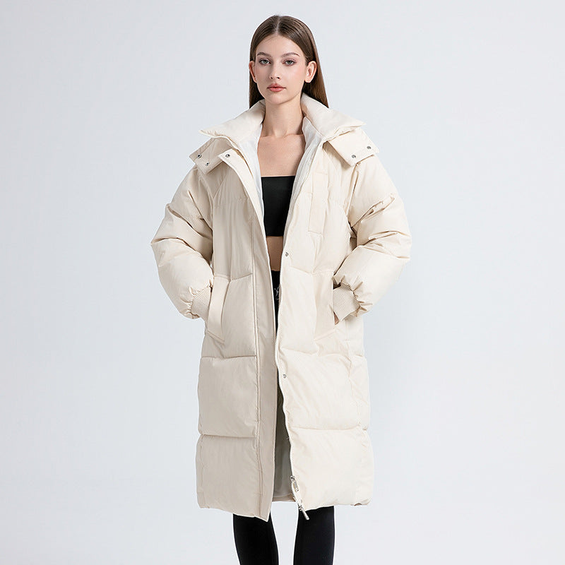 Gaia - Cappotto Lungo Trapuntato Elegante Invernale