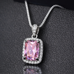 Collana Vintage Rosa & Zirconia - Emma e Gemma