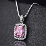 Collana Vintage Rosa & Zirconia - Emma e Gemma
