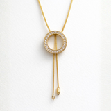 Collana Circolare Regolabile in Oro Vintage - Emma e Gemma