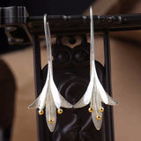 Orecchini a Fiore Argento, immagine 2 - Emma e Gemma