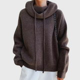 Bianca | Maglione a Collo Alto con Corda