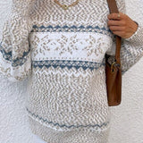 Stefania | Maglione Elegante a Fiocco di Neve