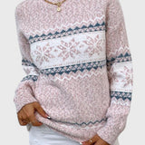Stefania | Maglione Elegante a Fiocco di Neve
