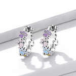 Orecchini Zampe Colorate in Argento Sterling, immagine 3 - Emma e Gemma