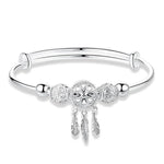 Bracciale Sognatore Regolabile in Argento 925, immagine 4 - Emma e Gemma