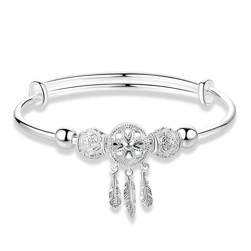 Bracciale Sogni Regolabile in Argento 925, immagine 4 - Emma e Gemma