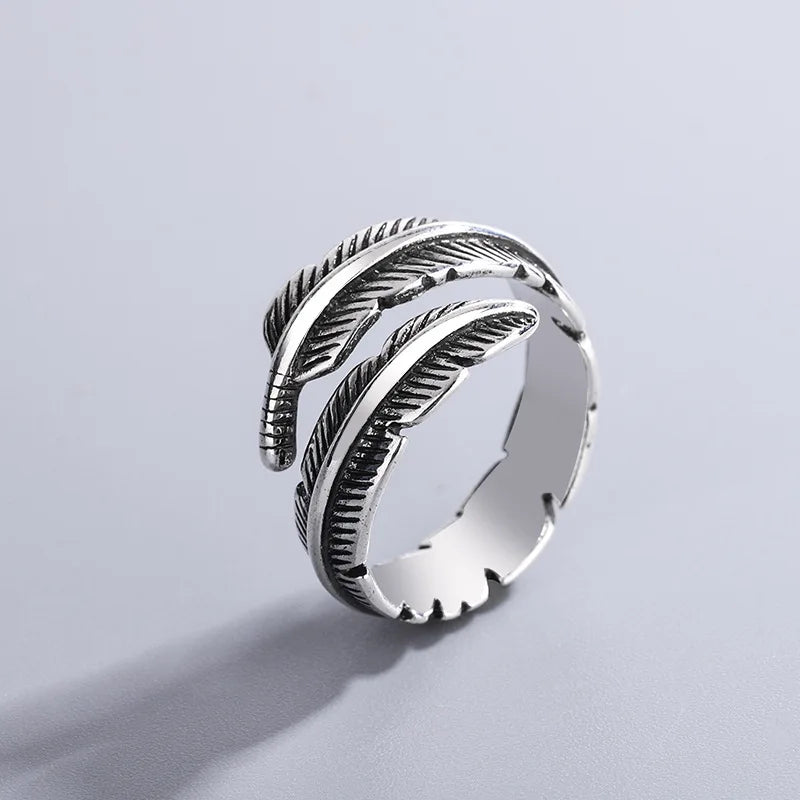 Piuma di un Angelo - Anello Memoriale Regolabile, immagine 2 - Emma e Gemma
