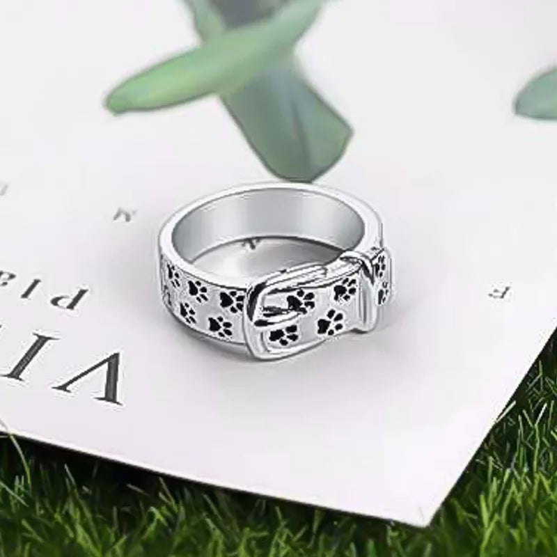 Collana Anello Ispirato ai Cani, Carina e Stile, immagine 4 - Emma e Gemma