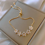 Bracciale Margherita di Cristallo in Oro - Emma e Gemma