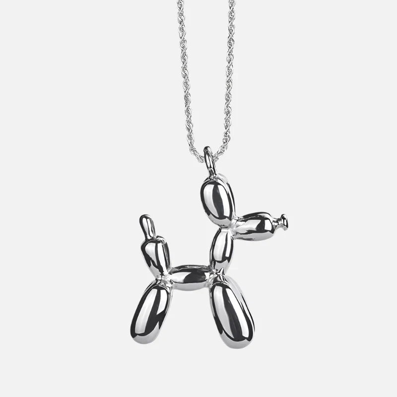 Collana con Pendente a Forma di Cane Palloncino in Oro, immagine 6 - Emma e Gemma