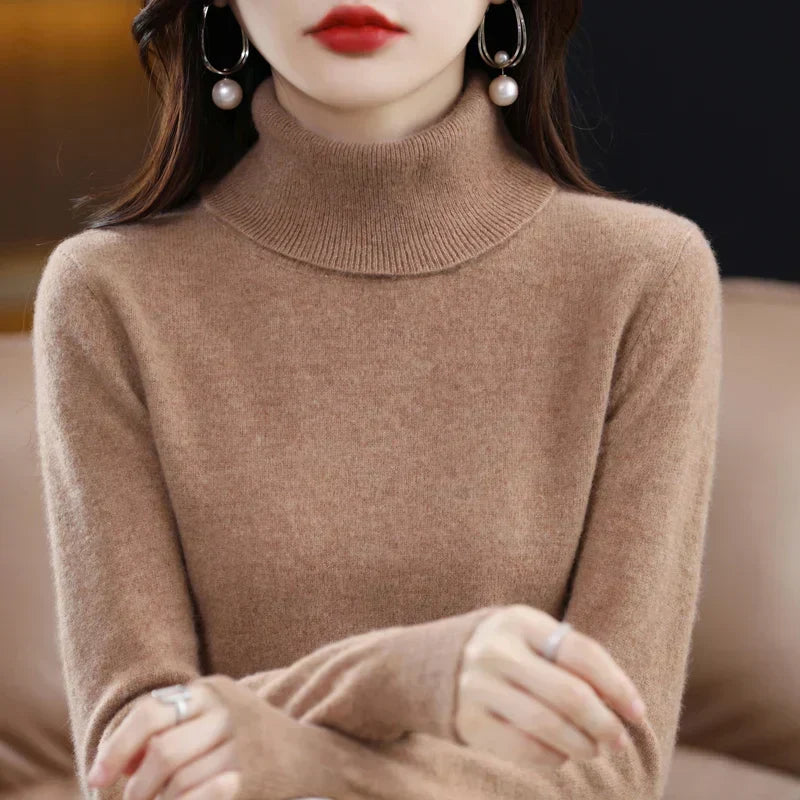 Sofia | Maglione in Cashmere con Collo Alto