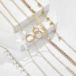 Pacchetto di Bracciali Boho in Oro, immagine 3 - Emma e Gemma