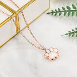 Collana con Ciondolo a Zampa - Emma e Gemma
