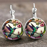 Collana con Pendente a Cupola di Vetro a Forma di Colibrì, immagine 6 - Emma e Gemma