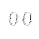 Orecchini in Argento Sterling con Incastro Rotondo, immagine 6 - Emma e Gemma